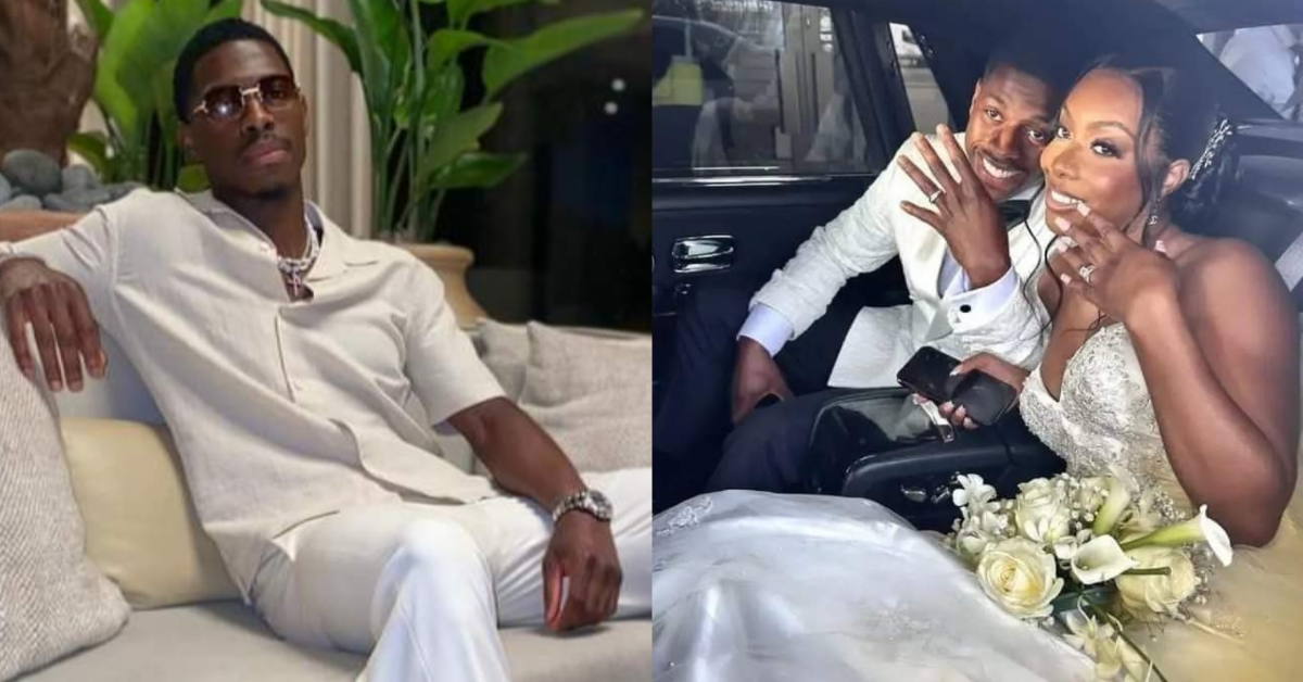 Leone Stars Forward, Sullay Kaikai Ties The Knot With Lover