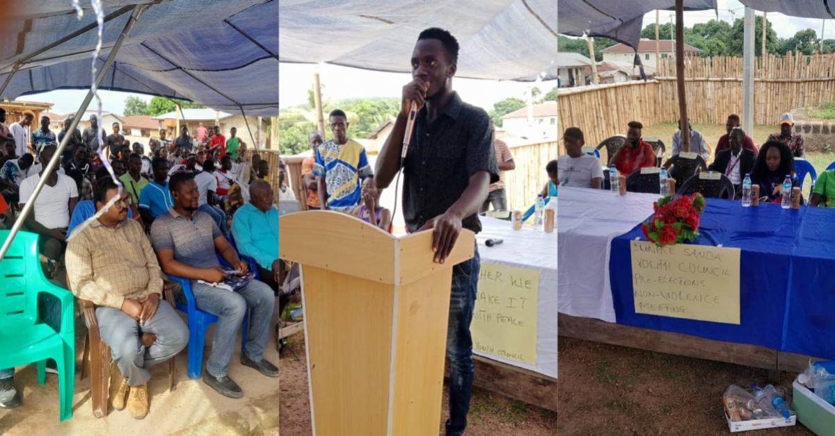 2023 Elections: Youth Council of Kunike Sanda Chiefdom Organizes Historic Peace Summit