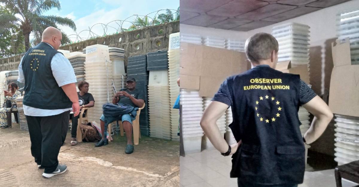 EU EOM Monitors ECSL’s Early Voting Process