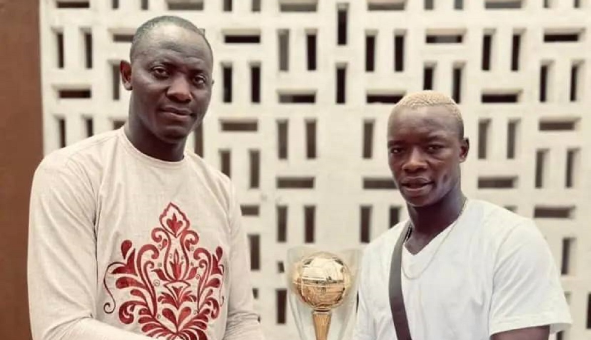 Alie Conteh Receives Best Player And Golden Boot Awards From SLFA