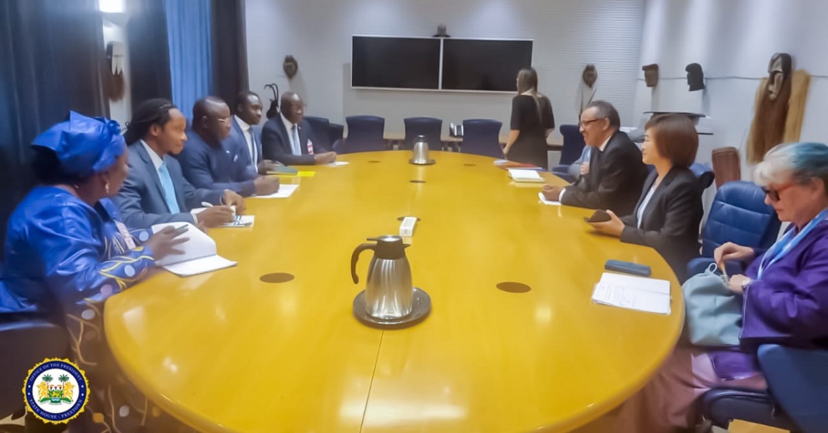 President Bio And Chief Minister Engage in Productive Engagements in Rome
