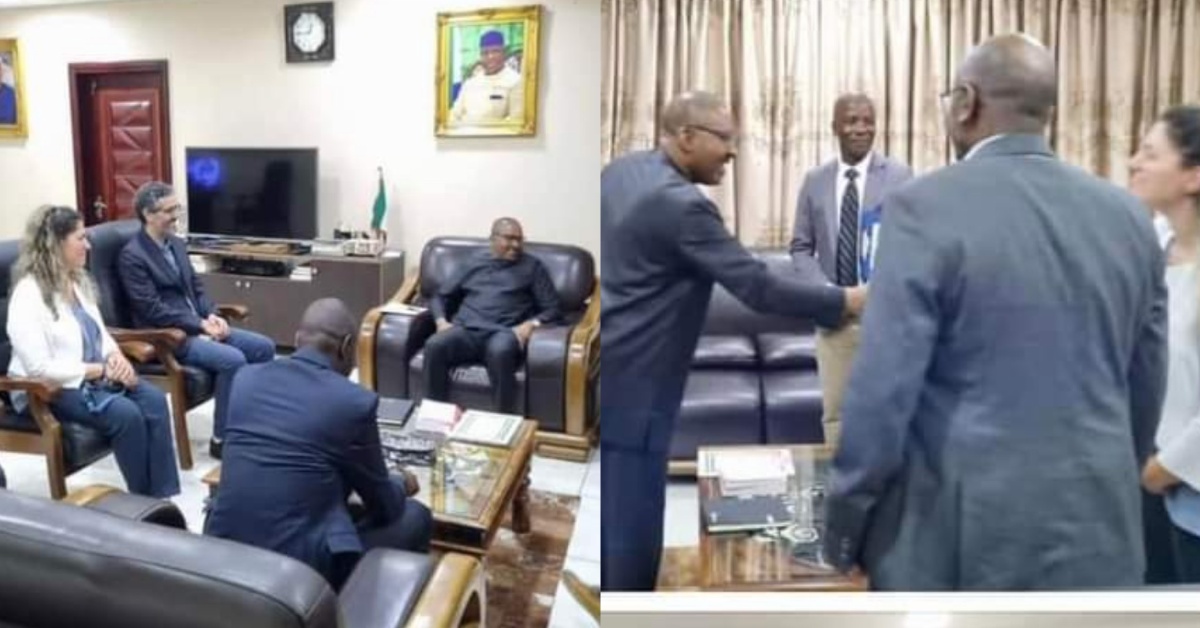 MSF Belgium Pays Courtesy Call on Vice President Juldeh Jalloh