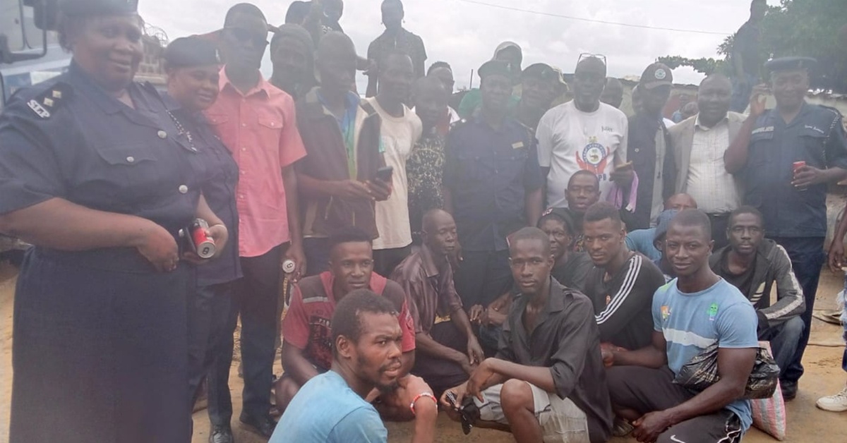 LUC Harbour Division And Community Leaders Collaborate on Sensitization at KISSY Dockyard