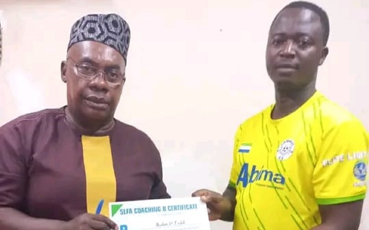 Lamboi FC Coach Bags License B Certificate
