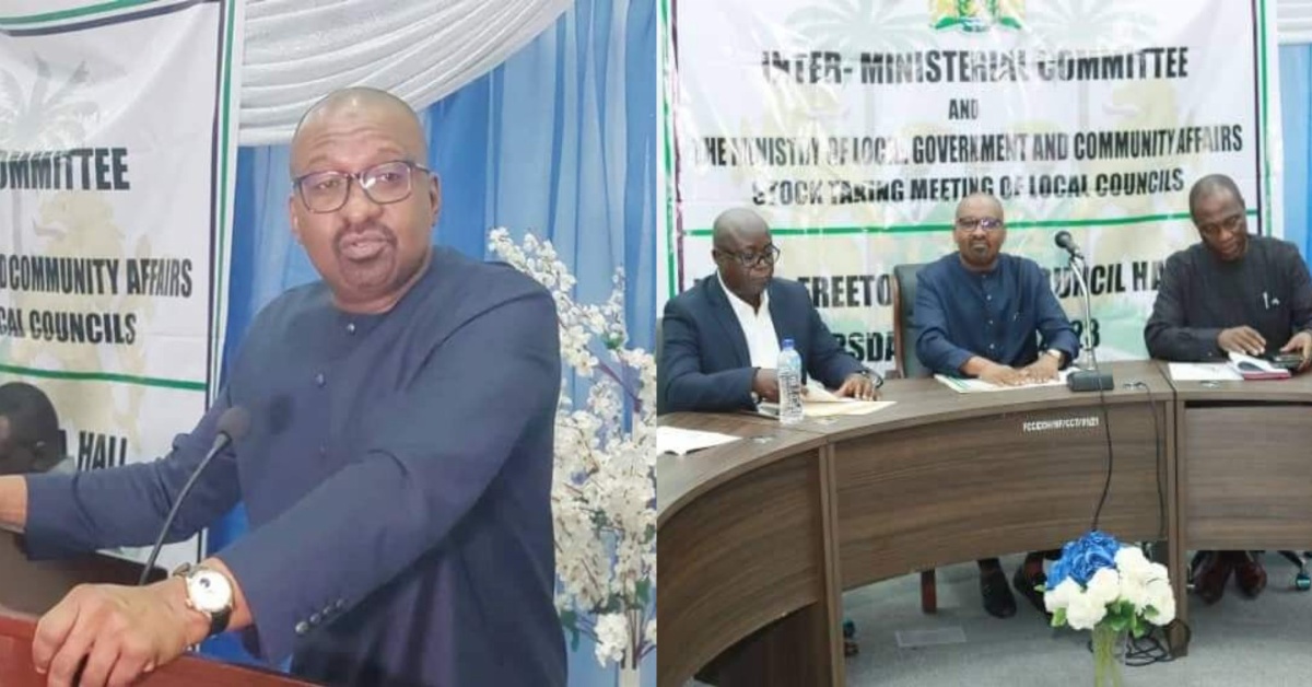 VP Juldeh Jalloh Prepares Local Councils For The New Administration