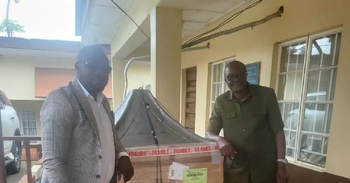 Kenema City’s Mayor-Elect Unveils New Analogue Clock For Kenema Clock Tower