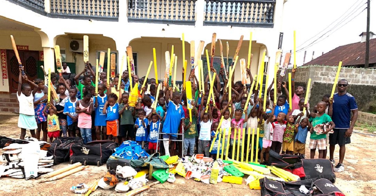 Kent Cricket Club Receives Donations to Boost Young Cricketers