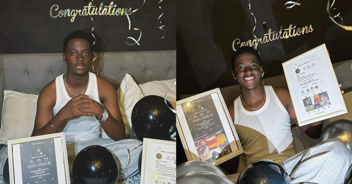 Sierra Leone’s TikTok Sensation Peter Komba Surpasses 3 Million Followers, Secures Instagram Verification