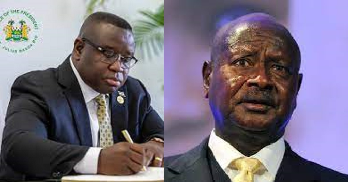 President of Uganda Congratulates President Bio