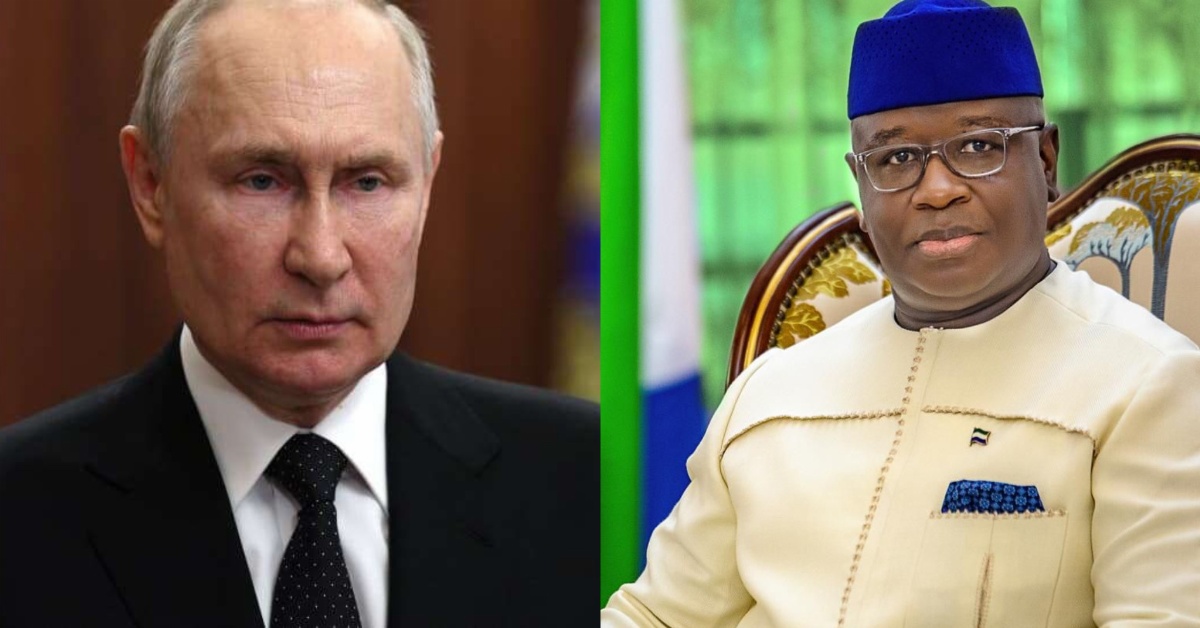Russia’s Vladimir Putin Congratulates President Bio on His Re-election
