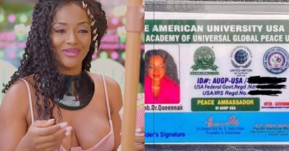 American University Appoints Queennak as Peace Ambassador