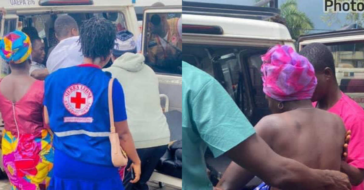 Sierra Leone Red Cross Society Rescues Women From Mudslide in Makeni