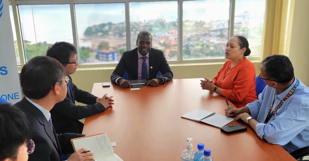 UN Resident Coordinator Collaborates With Chinese Medical Team to Boost Cervical Cancer Management in Sierra Leone