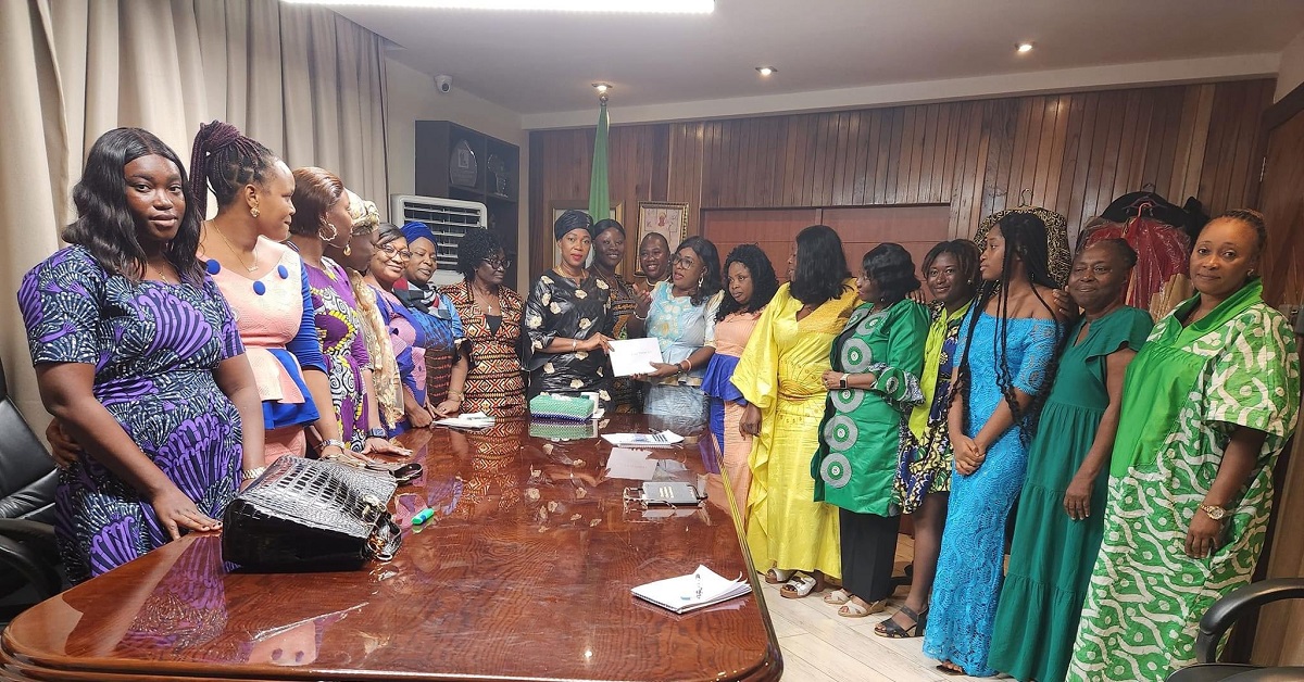 Women’s Forum Visits First Lady Fatima Bio