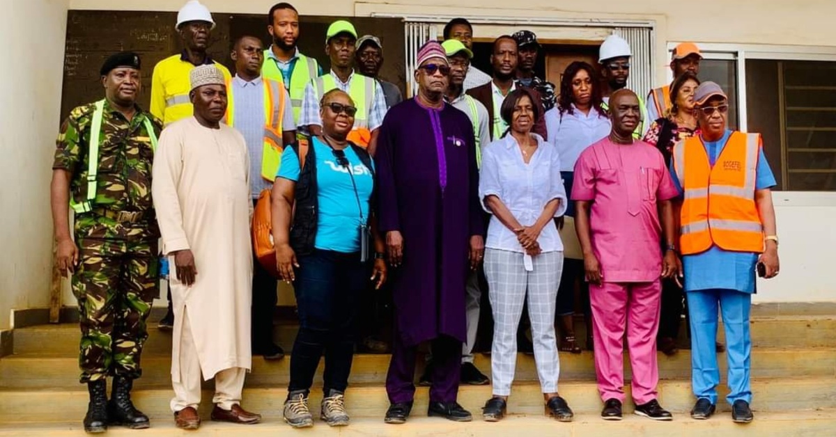 Minister Kenyeh Barley Conducts Inspection of ECOWAS Military Logistic Depot in Lungi