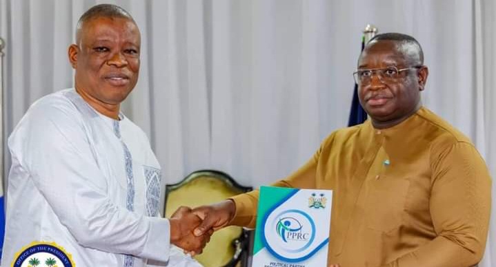 PPRC Presents Annual Report to President Bio