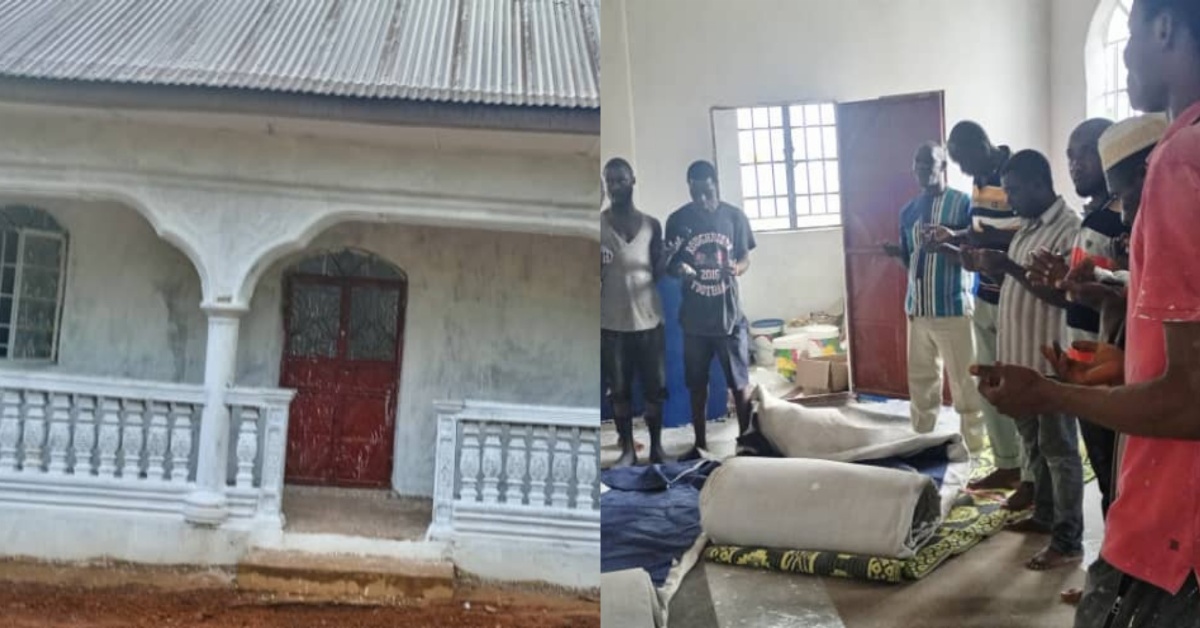 Businessman Musa Koroma Boosts New-Barracks Police Mosque in Bo City
