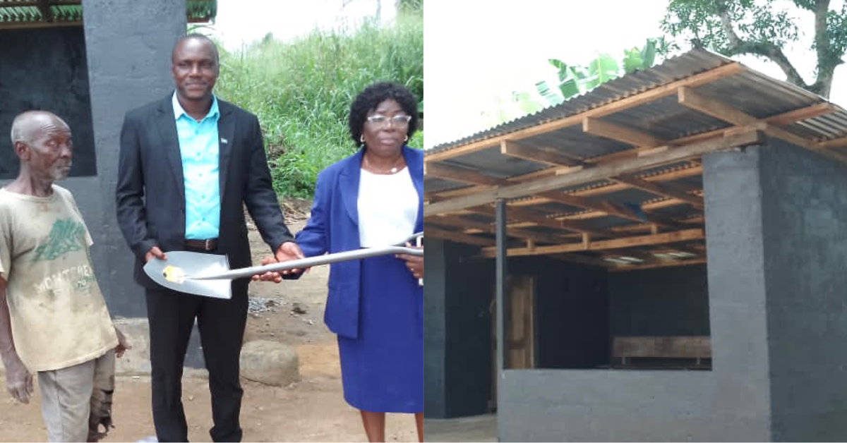 Newly Elected Bo City Council Mayor Renovates Bo Cemetery Building