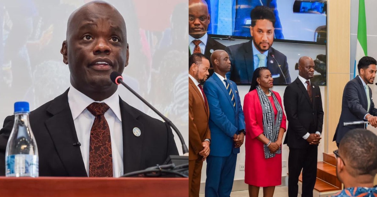 Sierra Leone’s Consul-General in Miami Jets in With US Government officials