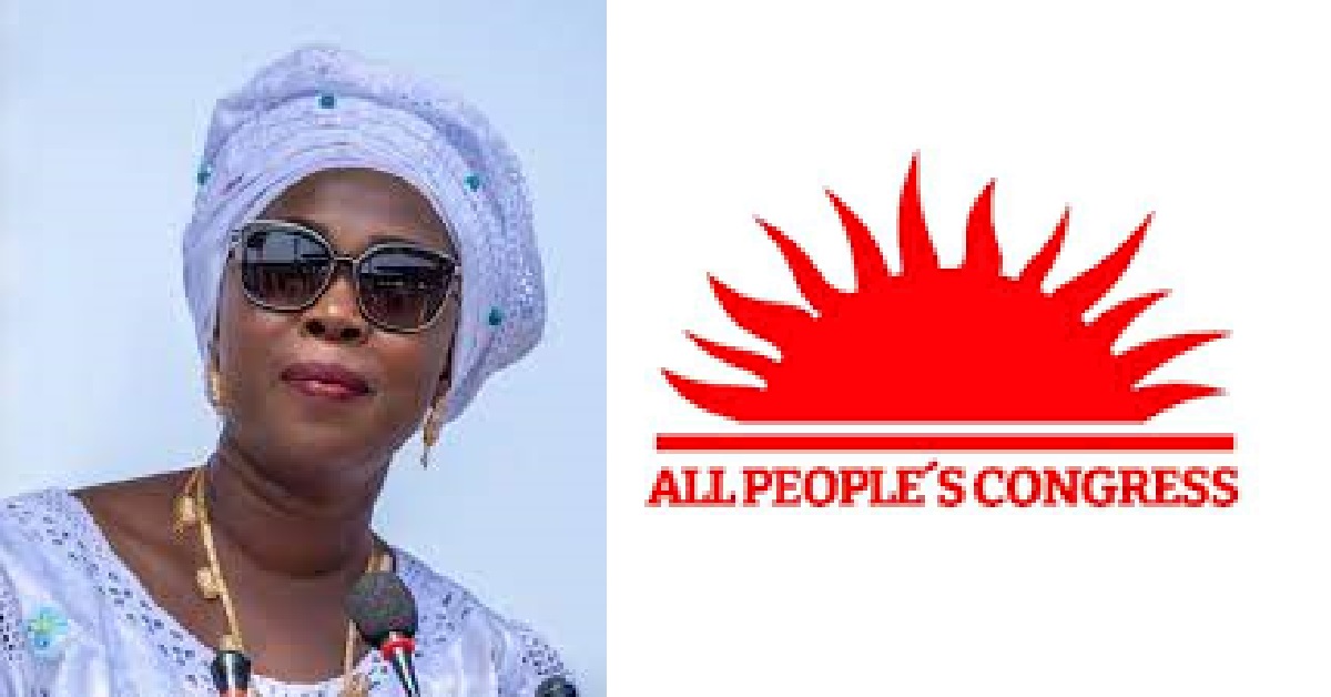 First Lady Fatima Bio Plans to Celebrate With APC’s Elected Female Officials