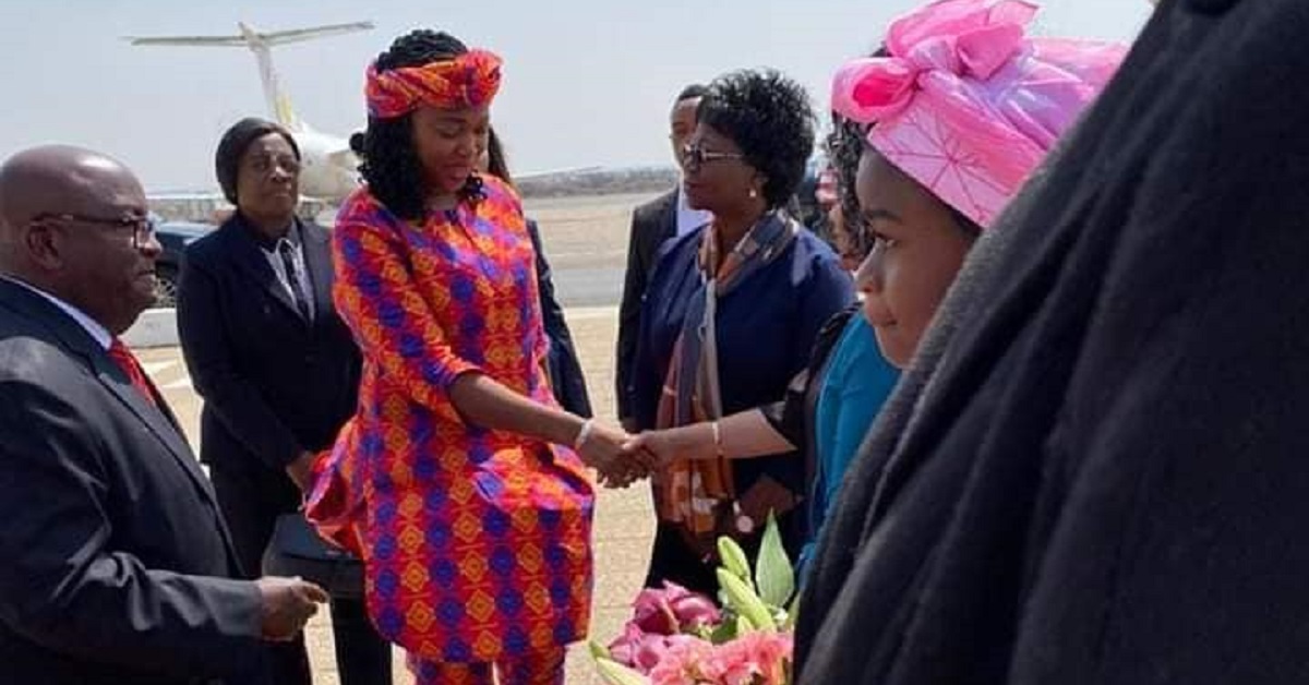 First Lady Fatima Bio Attends Official Commissioning of ‘Be Free’ Youth Campus in Namibia