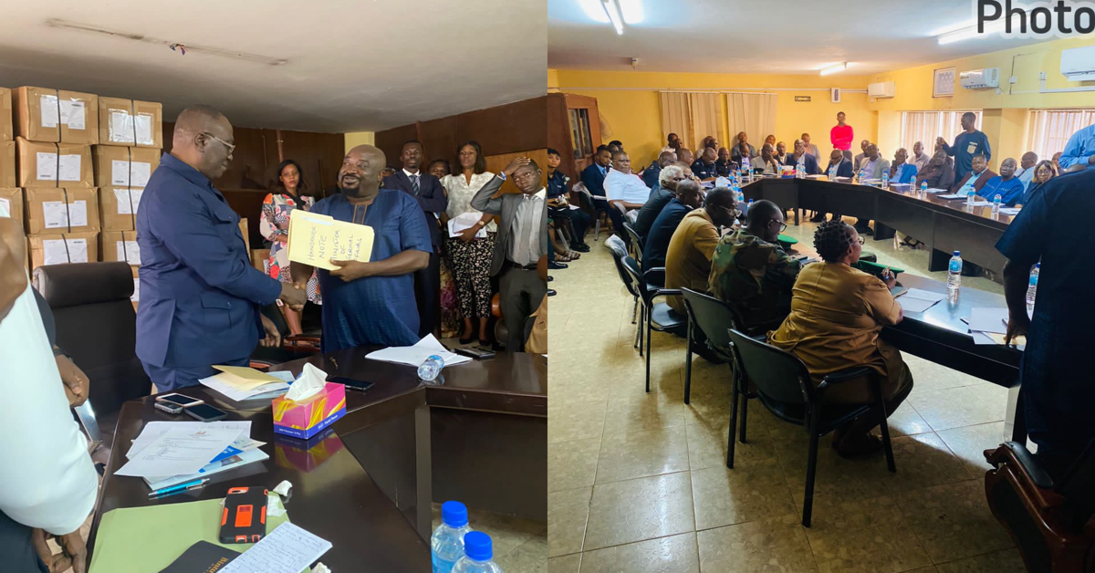 Major General (Rtd) David T.O. Taluva Assumes Office as New Minister of Internal Affairs