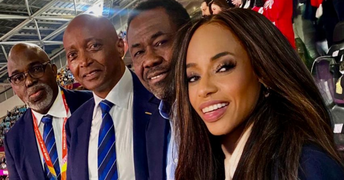 Former SLFA President Isha Johansen Spotted With Prominent Football Officials