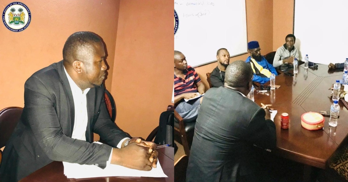 Kao Denero Meets With Executives From Film Guild, Council and Comedy Sectors