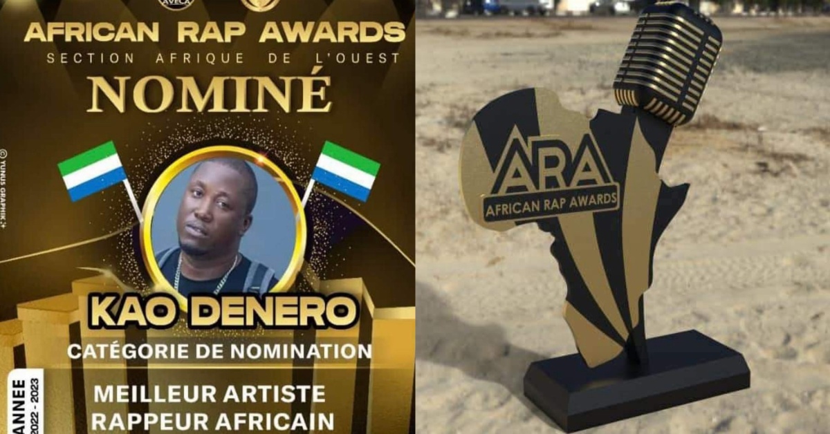 Kao Denero Bags ‘African Rap Awards’ Nomination