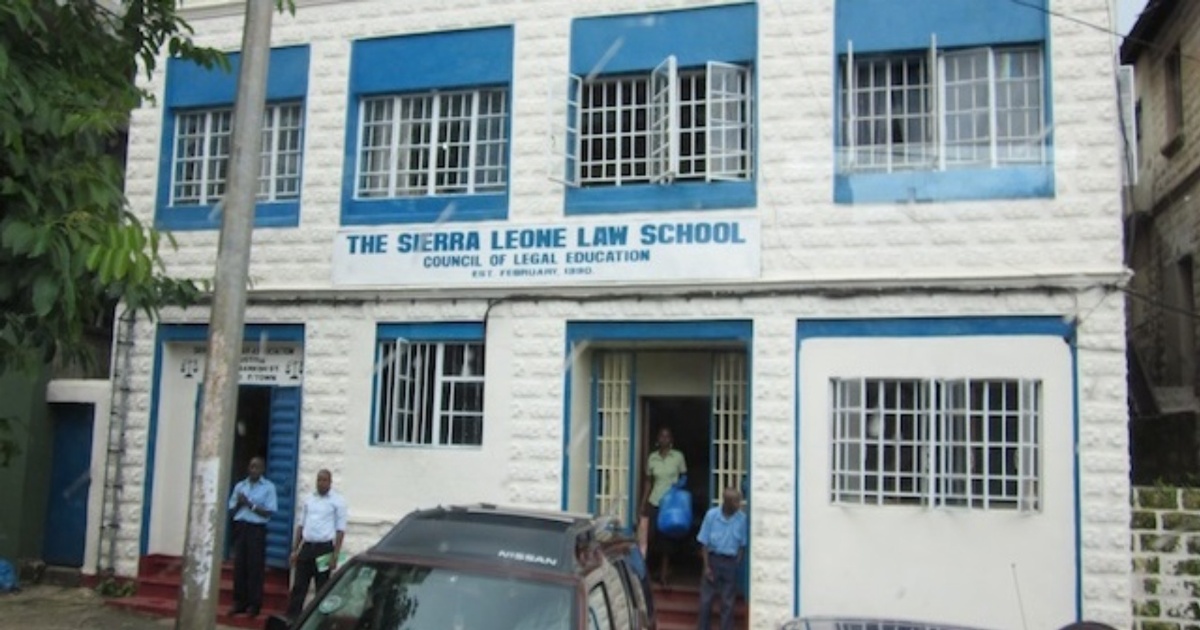 Names of Admitted Students Into The Sierra Leone Law School
