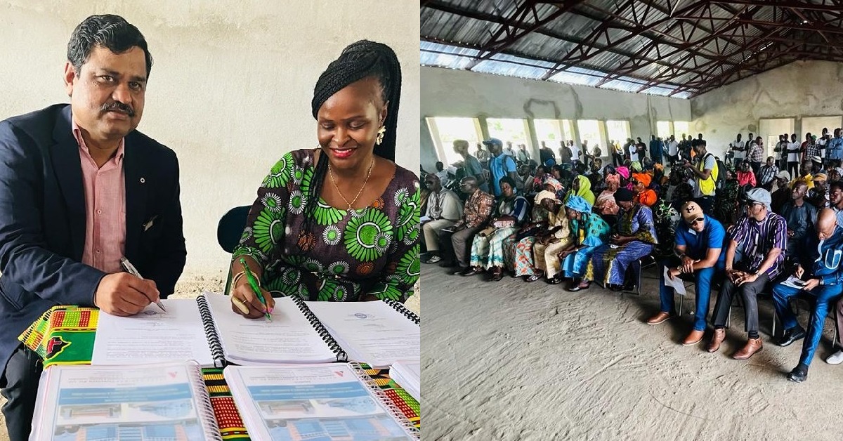 Higher Education Minister Haja Ramatulai Wurie Inks Deal For Kono University of Science and Technology Construction