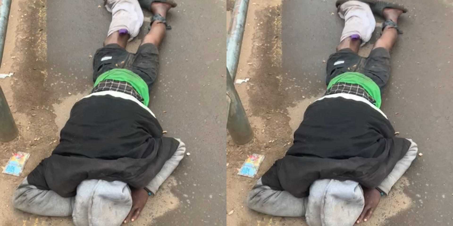 Journalist Calls For Rescue After Spotting Motionless Man on The Street