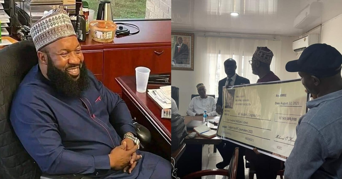 Jagaban Boosts APC Party With Le500 Million