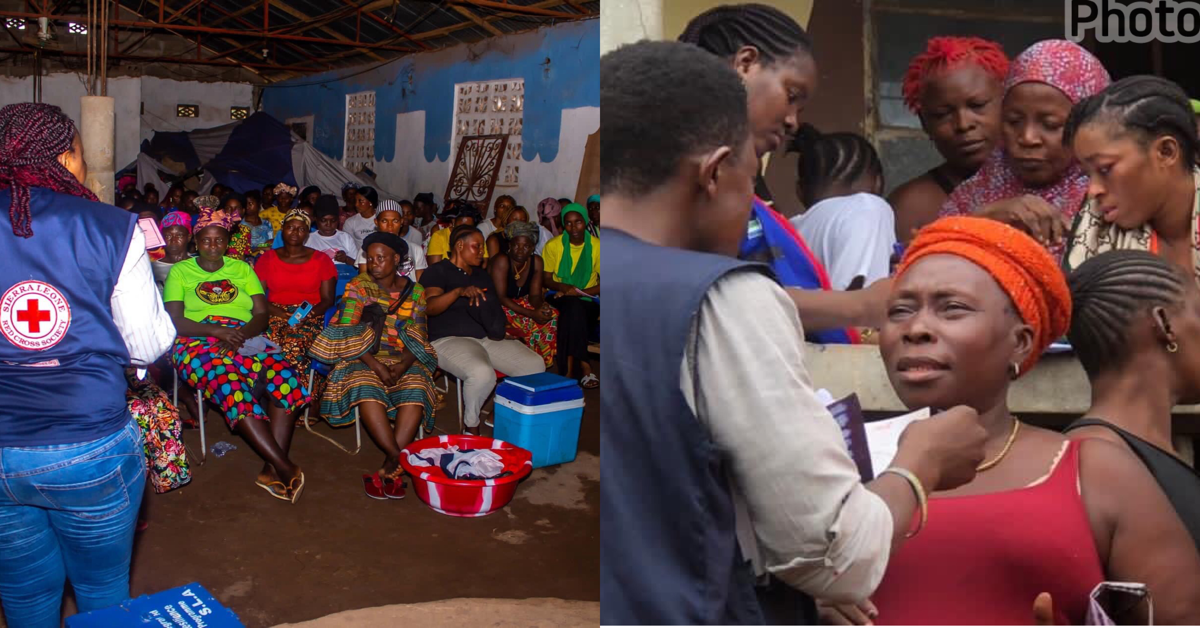 Sierra Leone Red Cross Launches Empowering 3-Day Training For Women And Girls in 48 Saving And Loan Groups