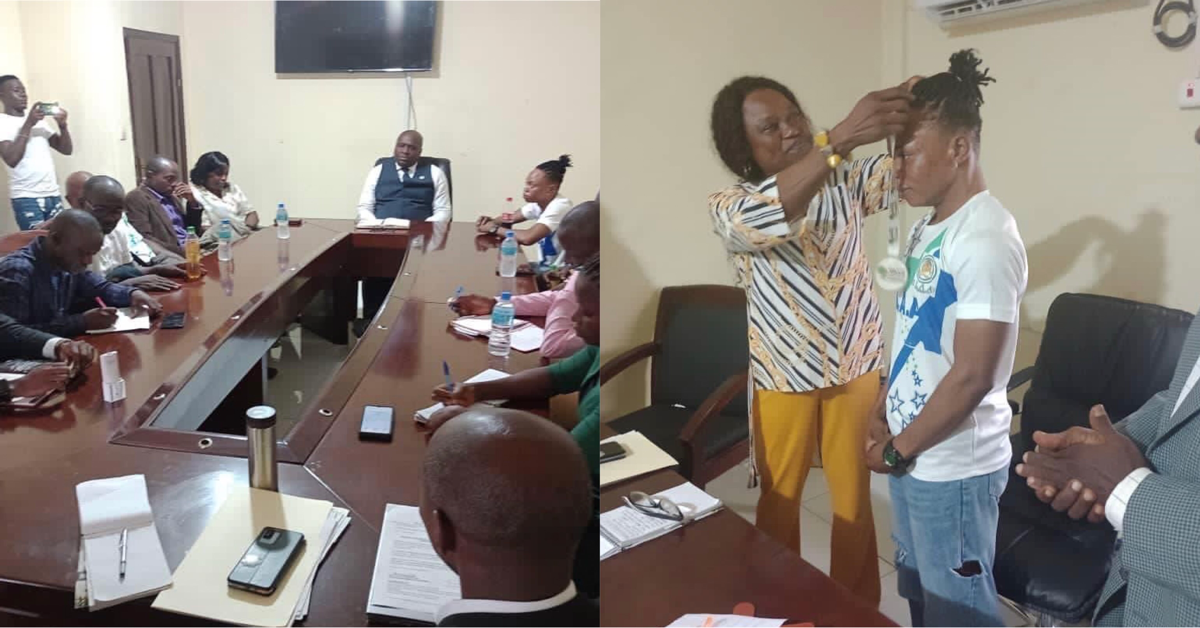 Sierra Leone Athletics Association Leadership Meets New Sports Minister For Collaborative Initiatives