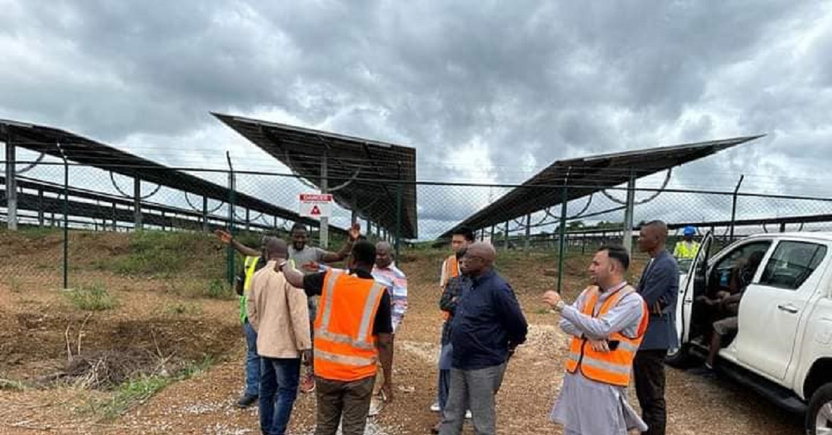 Minister of Energy Conducts On-Site Inspection of Bo-Kenema Network Rehabilitation and Expansion Project