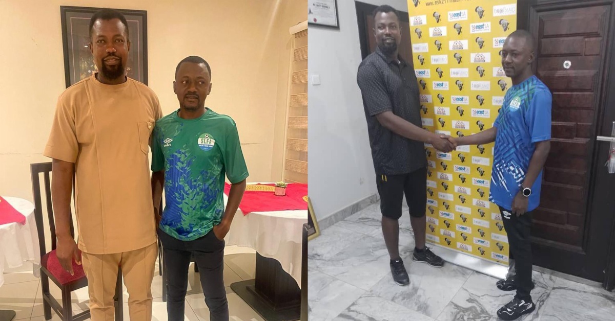 SLFA Youth Football Coordinator Engages Zilina Africa FC Chairman on Football Development in Ghana