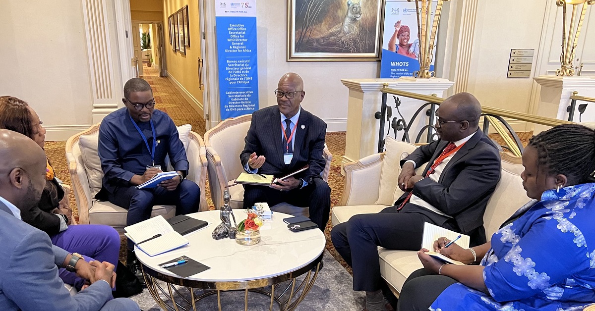 Health Minister Engages WHO Delegation on Emergency Preparedness and Response
