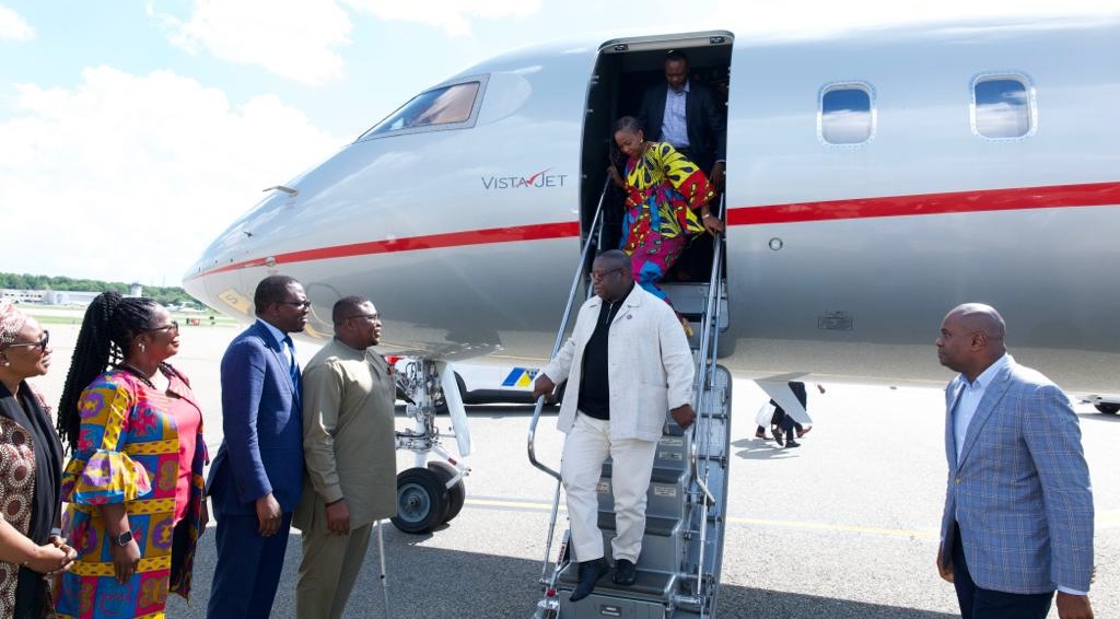 President Bio Arrives in New York For 78th Session of The UN General Assembly