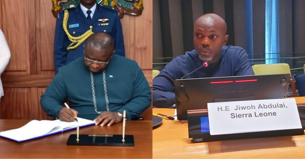 President Bio Signs BBNJ Treaty For Climate Change in New York