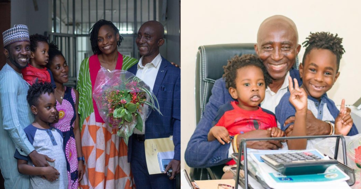 Sierra Leone’s Information Minister Celebrates Father’s Retirement