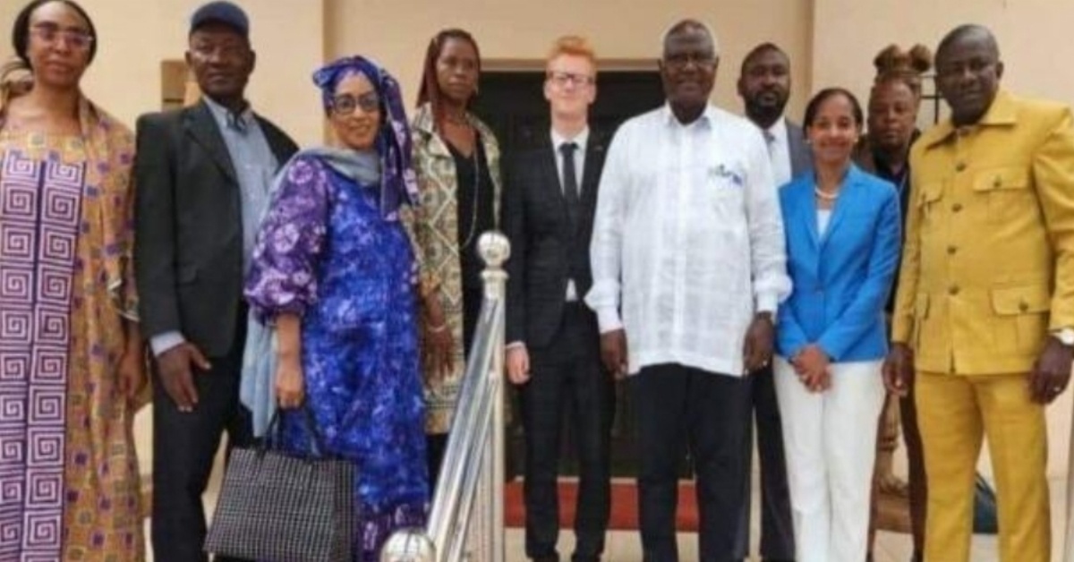 Commonwealth Delegation Engages Former President Koroma in Closed-Door Meeting