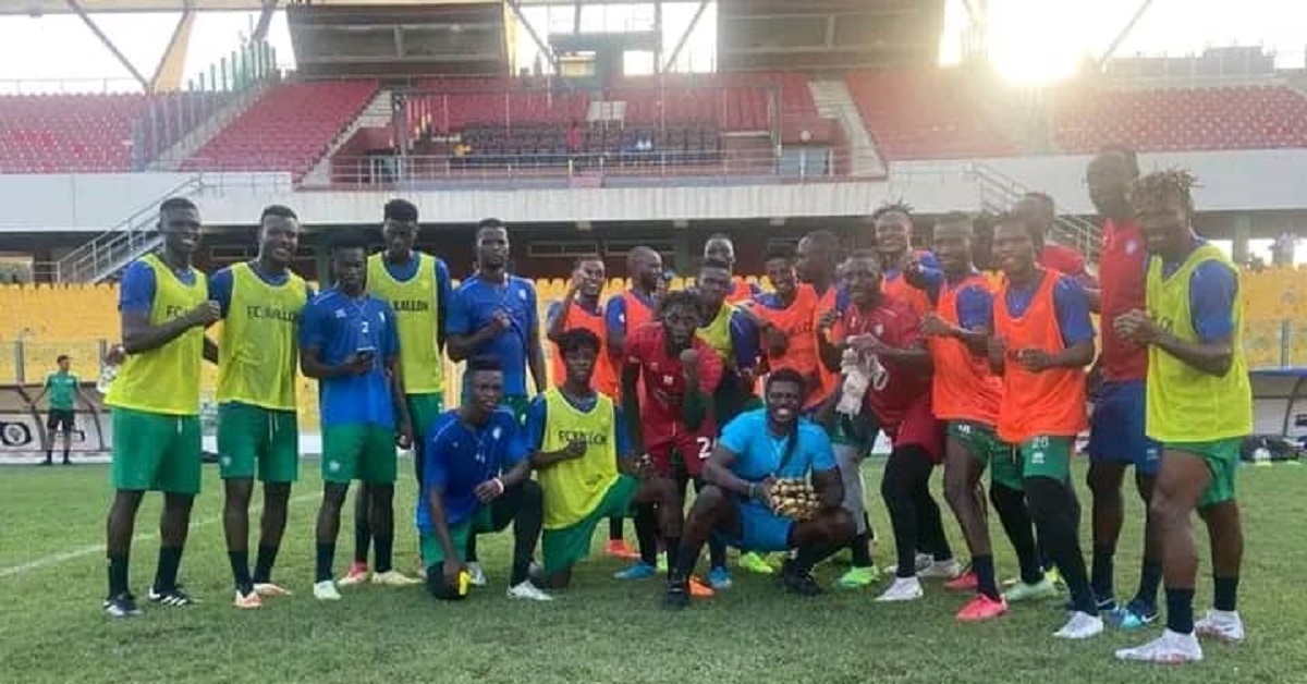 FC Kallon Holds Final Training Session in Ghana Ahead of Clash With Dreams FC
