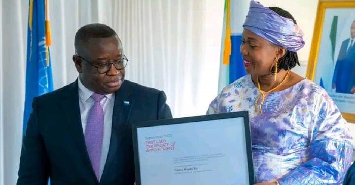 Fatima Bio Appointed UNAIDS Champion for Empowering Girls and Young Women