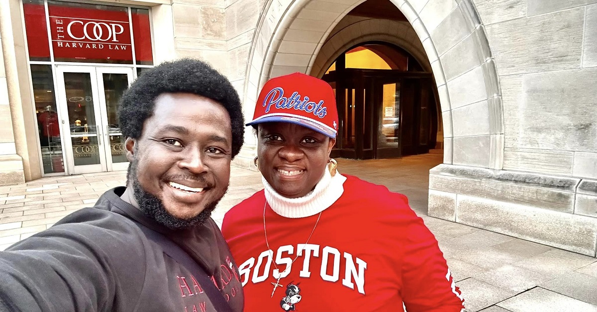 Sylvia Blyden Pays Visit to ACC Commissioner, Francis Ben Kaifala at Harvard University