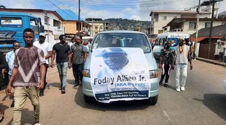 Gunman, Foday Alieu ‘Big Fish’ Buried at Kingtom Cemetery
