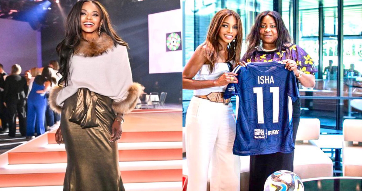 Female Football Icons, Johansen And Samoura Serve as Special Guests  at 2023 London Fashion Week