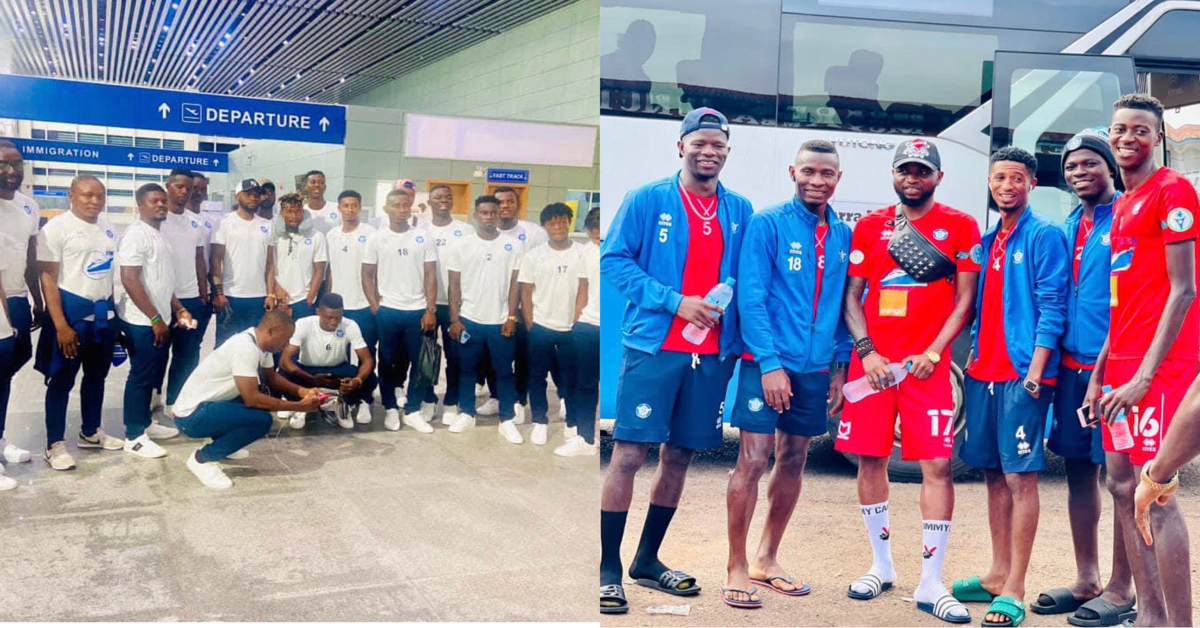 FC Kallon Arrives in Accra to Face Dream FC in CAF Confederations Cup