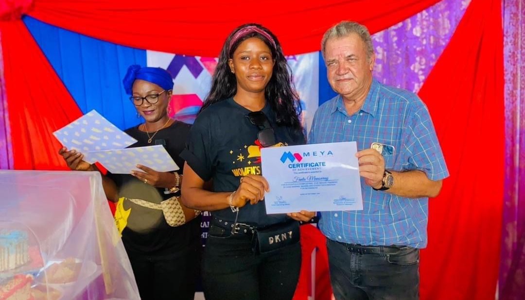 In Koakoyima Town, Kono…  Meya Mining Capacitates 14 Women With Vocational Skills