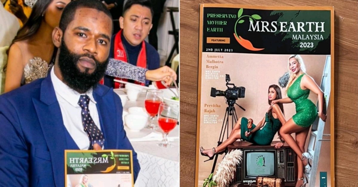 Neeks Fashion CEO, Ishmael Brima Koroma Sponsors Mrs Earth Malaysia 2023 Grand Finale
